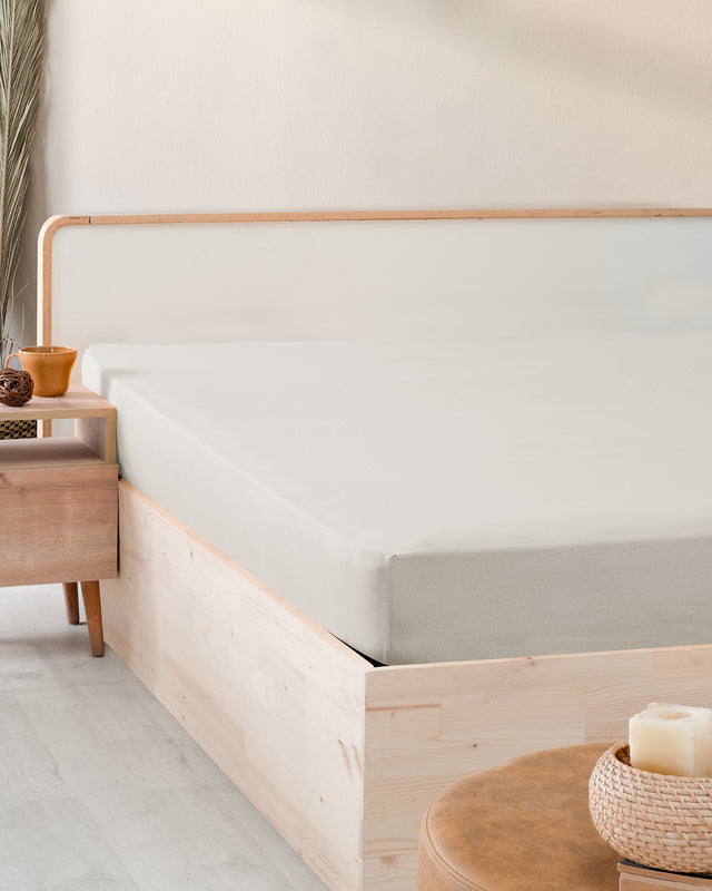 VEVV - 100% Extra Pure Cotton 160x200 Cm Fitted Sheet