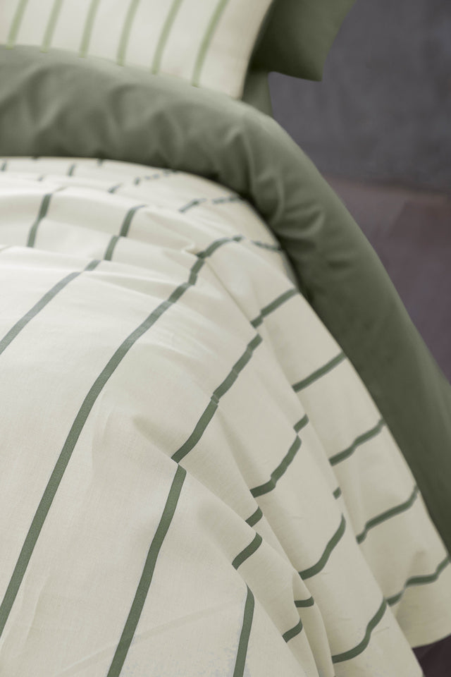 Linear - Özel Tasarım Çarşafsız Nevresim Seti