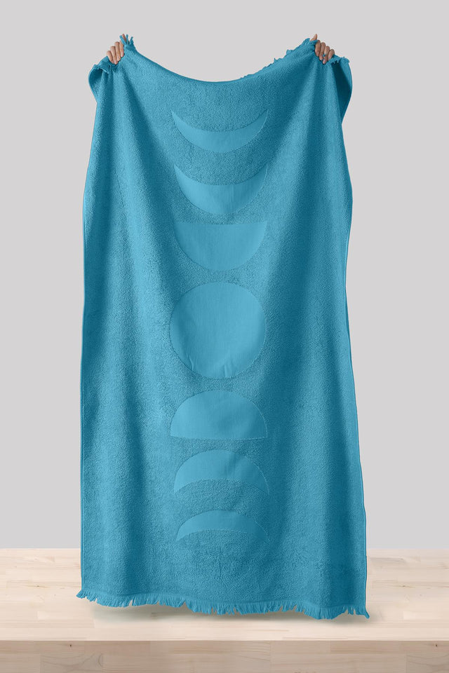 Lua Deep - 100x180 cm Premium Plaj Havlusu