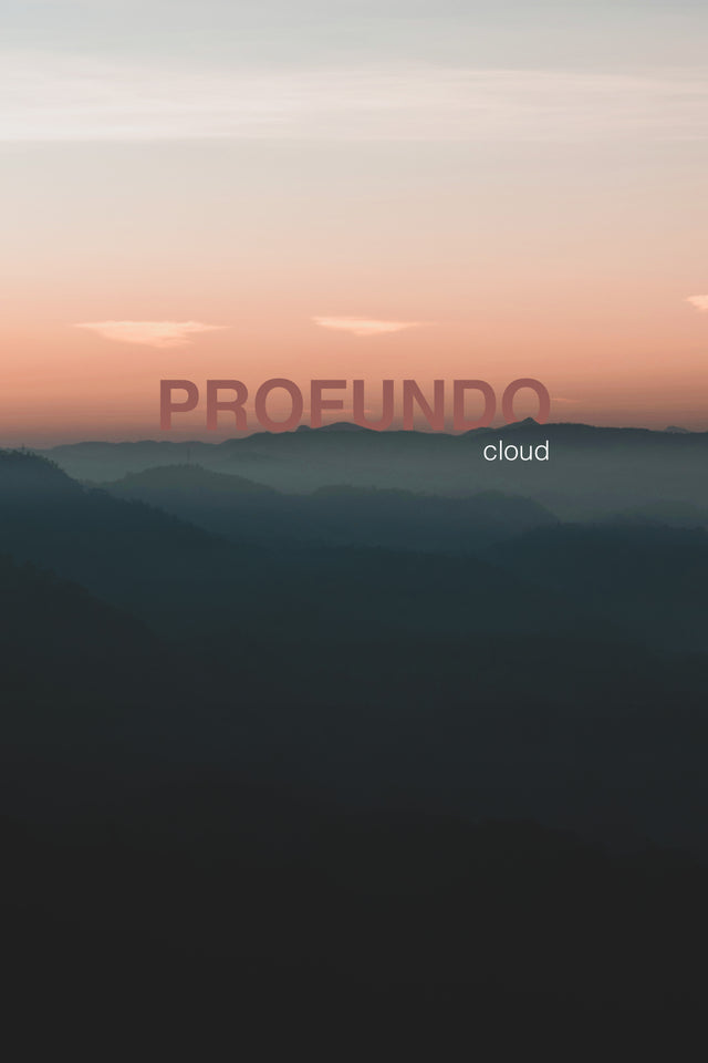 Profundo Robe Cloud - Unisex Kapusonlu Bornoz