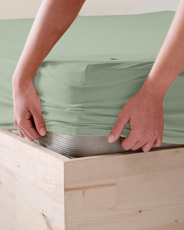 VEVV - 100% Extra Pure Cotton 200x200 Cm Fitted Sheet