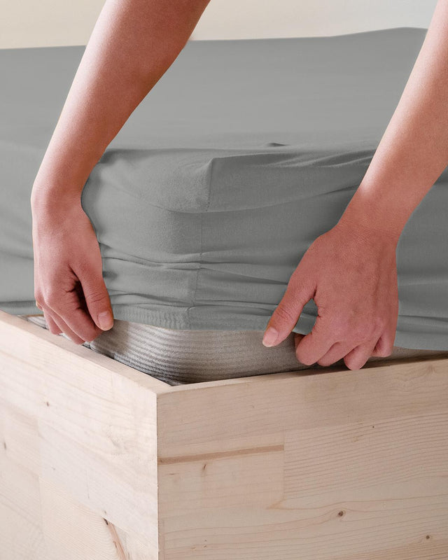 VEVV - 100% Extra Pure Cotton 200x200 Cm Fitted Sheet