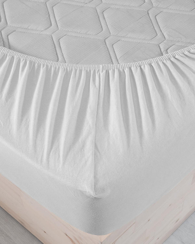 VEVV - 100% Extra Pure Cotton 200x200 Cm Fitted Sheet