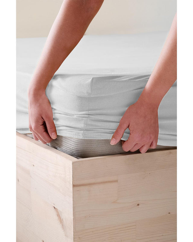 VEVV - 100% Extra Pure Cotton 200x200 Cm Fitted Sheet