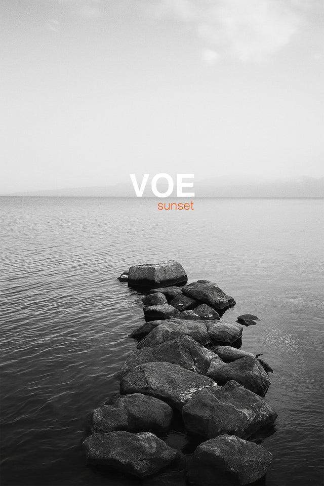 Voe Sunset - 100x180 cm Premium Plaj Havlusu