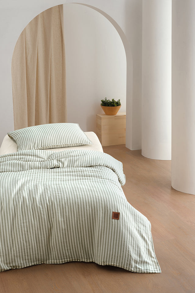 Moln Uno 303 - Yıkanmış Tek Kişilik Nevresim Takımı