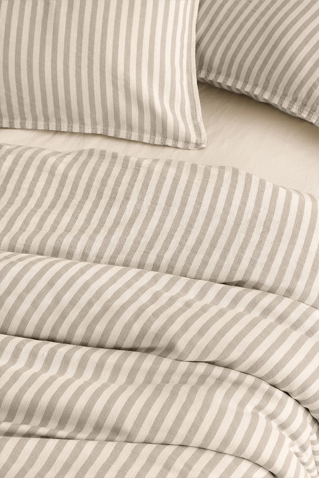 Moln 404 - Yıkanmış Çift Kişilik Nevresim Takımı