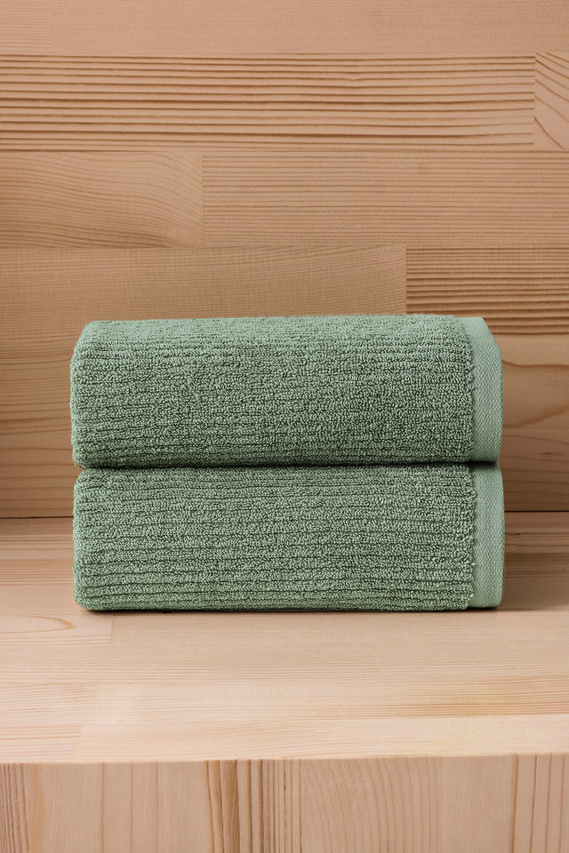 Pana 303 -  2 Piece 50x90 cm Premium Towel Set