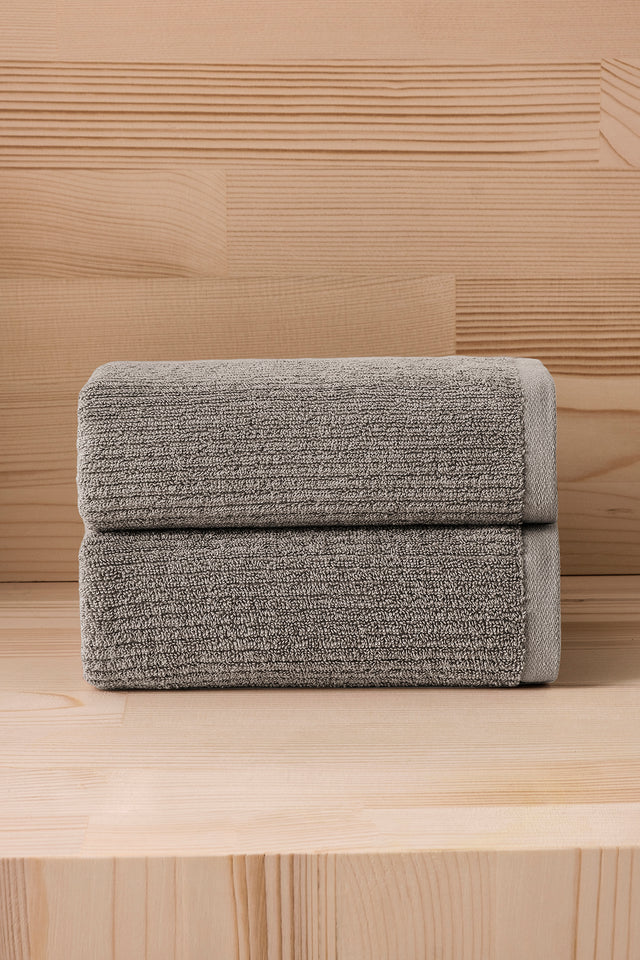 Pana 404 -  2 Piece 50x90 cm Premium Towel Set