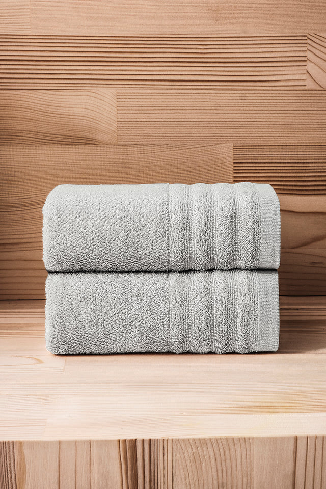 Lapis 202 -  2 Piece 50x90 cm Premium Towel Set