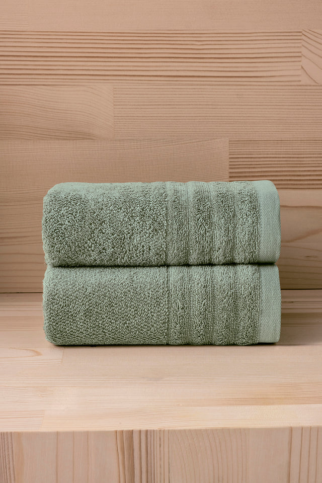 Lapis 303 -  2 Piece 50x90 cm Premium Towel Set