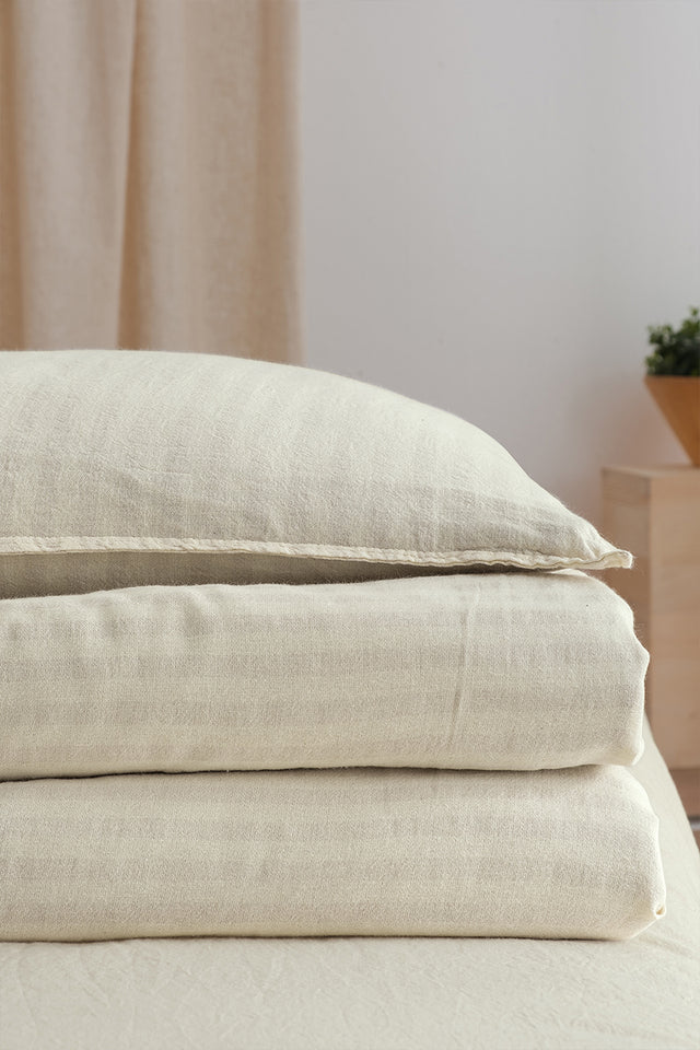 Moln Uno 202 - Yıkanmış Tek Kişilik Nevresim Takımı