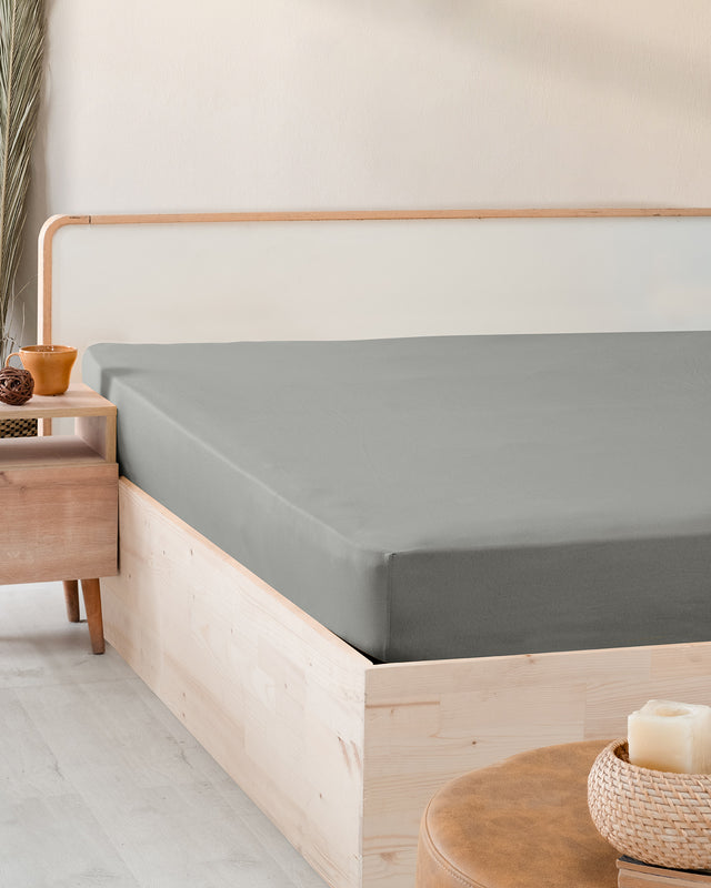 VEVV - 100% Extra Pure Cotton 160x200 Cm Fitted Sheet