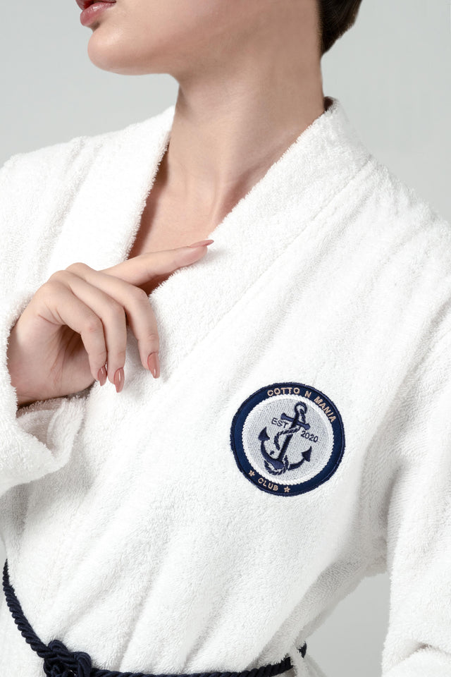 Ancora Spuma Robe - Unisex Premium  Bornoz