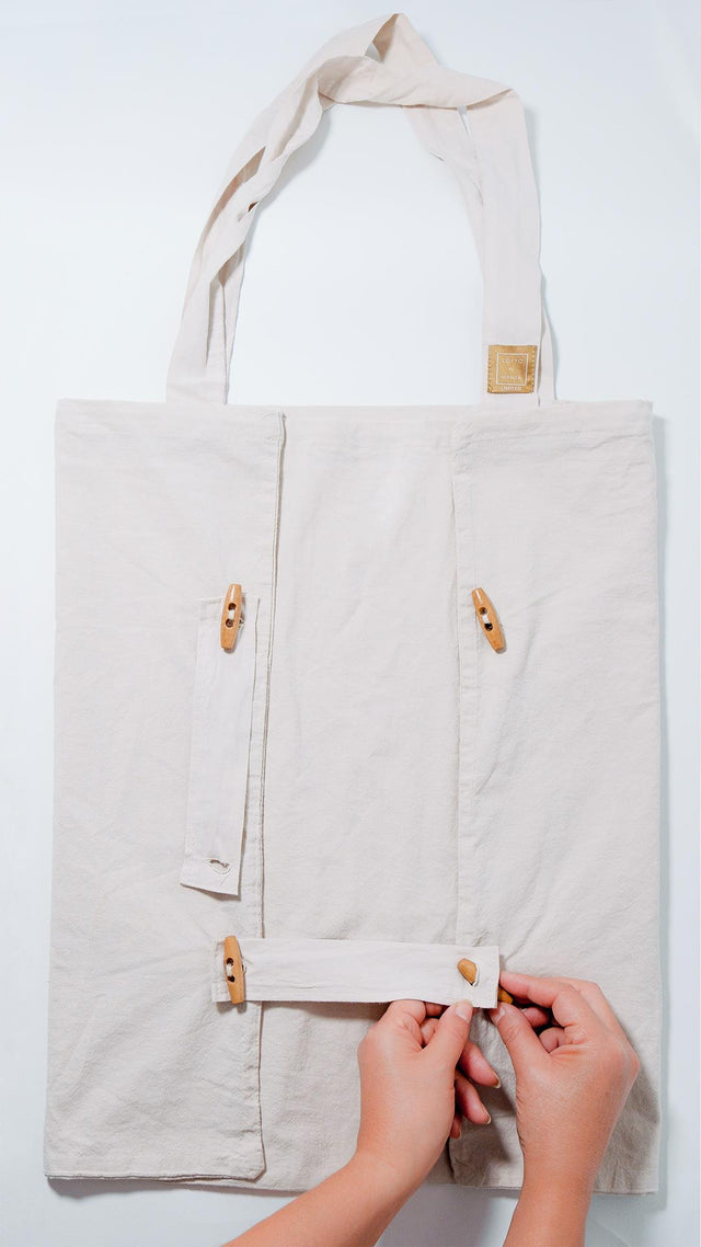 Easy Bag – 100 % Baumwolle, Tasche mit speziellem Design