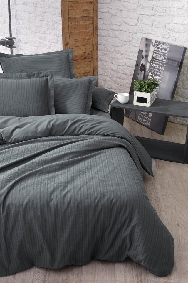 Mondo - Gofre Çift Kişilik Nevresim Takımı