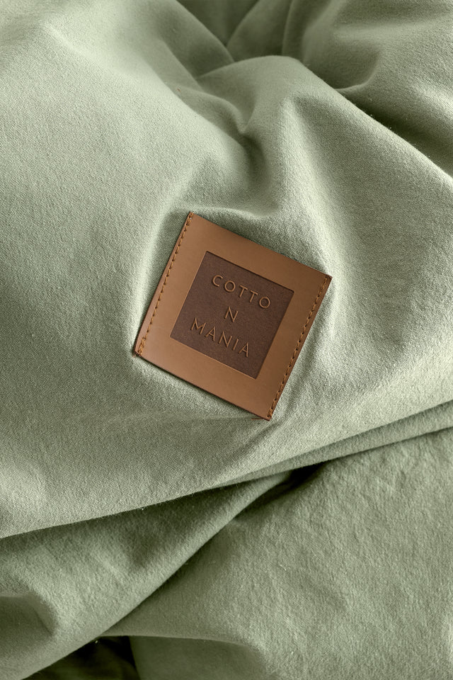 Mono -100% Extra Cotton, Washed, Double Duvet Cover Set
