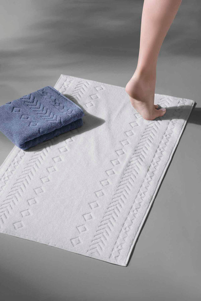 Oscuro Bathmat Sky - 50x75 cm Ayak Havlusu