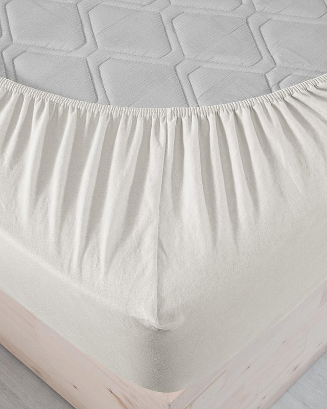 VEVV - 100% Extra Pure Cotton 200x200 Cm Fitted Sheet
