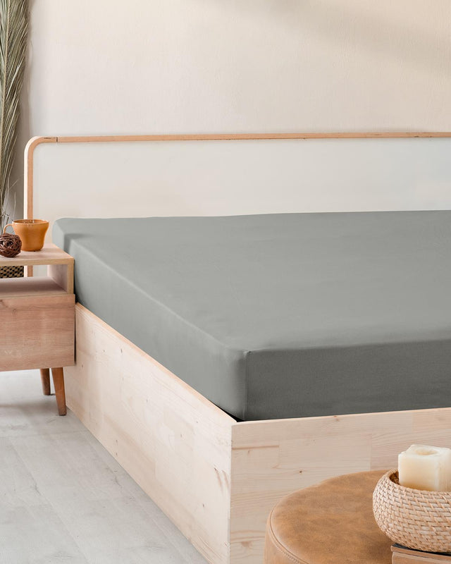 VEVV - 100% Extra Pure Cotton 200x200 Cm Fitted Sheet