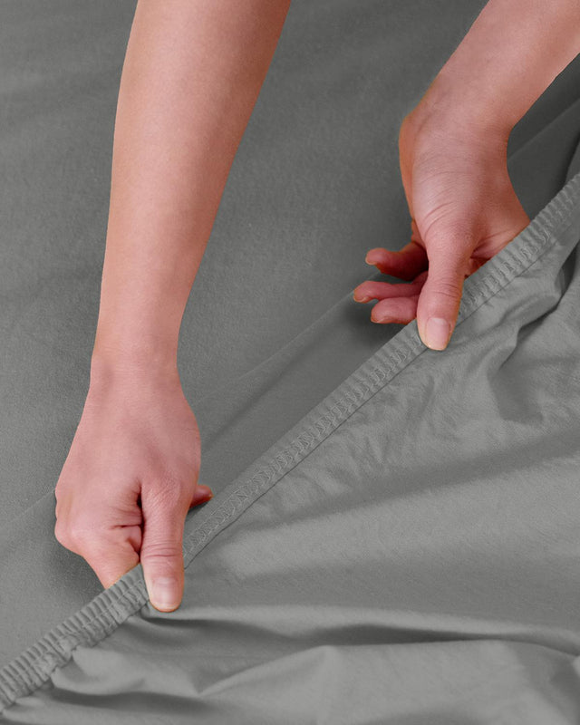 VEVV - 100% Extra Pure Cotton 200x200 Cm Fitted Sheet