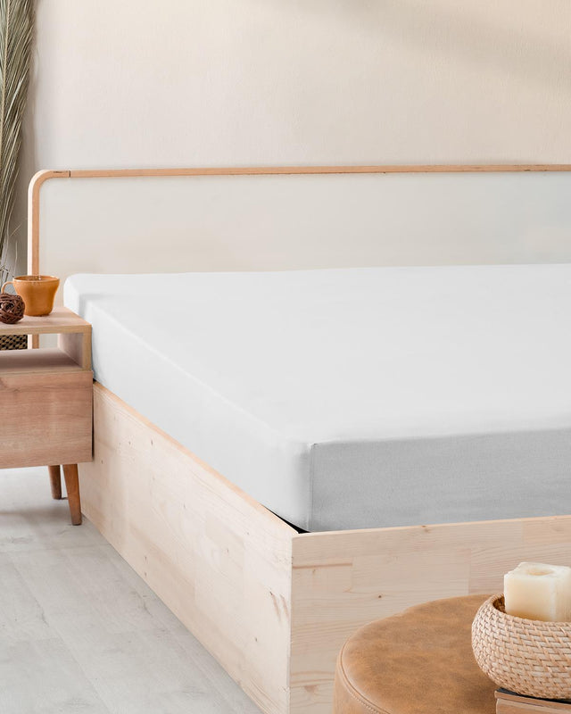 VEVV - 100% Extra Pure Cotton 200x200 Cm Fitted Sheet