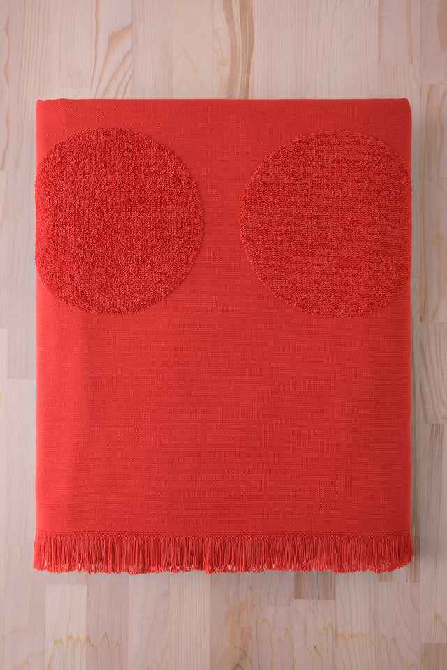 Voe Coral - Neuer Sommertrend 100x180 cm Premium Strandtuch