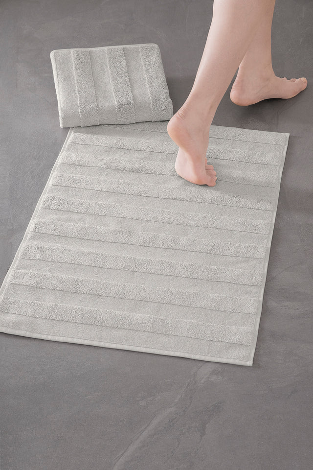 Mons Bathmat 202 - 2 Adet 50x75 cm Premium Ayak Havlusu