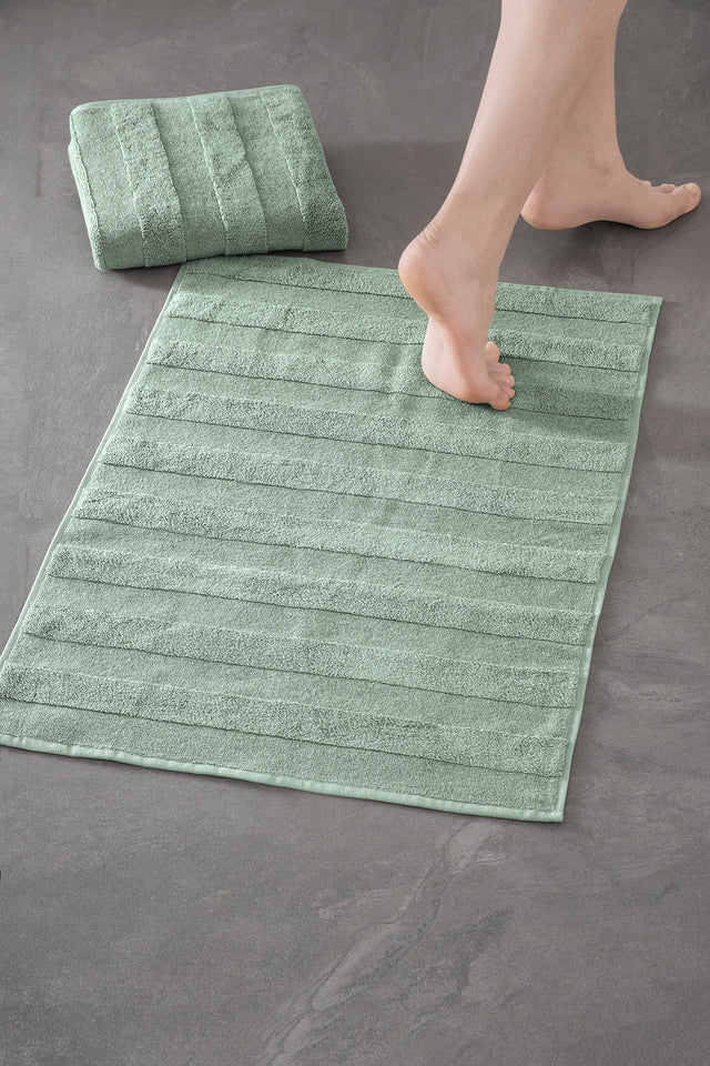 Mons Bathmat 303 - 2 Adet 50x75 cm Premium Ayak Havlusu