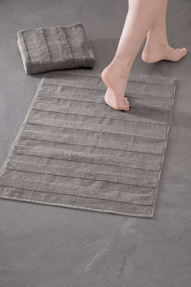Mons Bathmat 404 - 2 Adet 50x75 cm Premium Ayak Havlusu