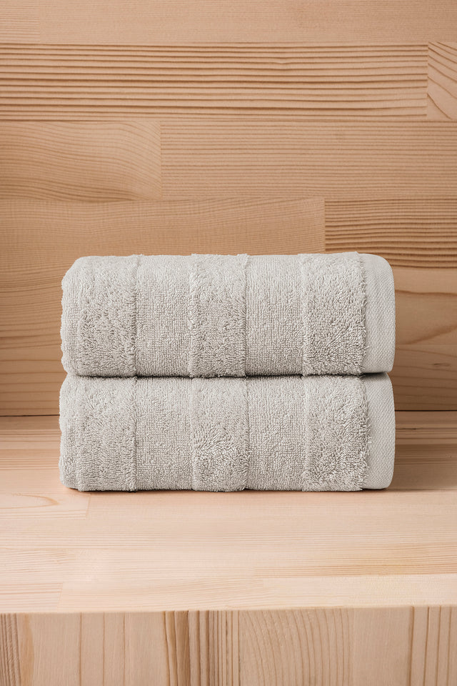 Mons 202 - 2 Adet 50x90 cm Premium Havlu Seti