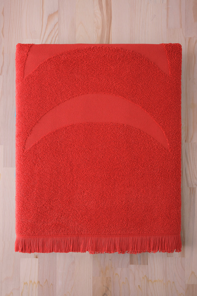 Lua Coral - Neuer Sommertrend 100x180 cm Premium Strandtuch