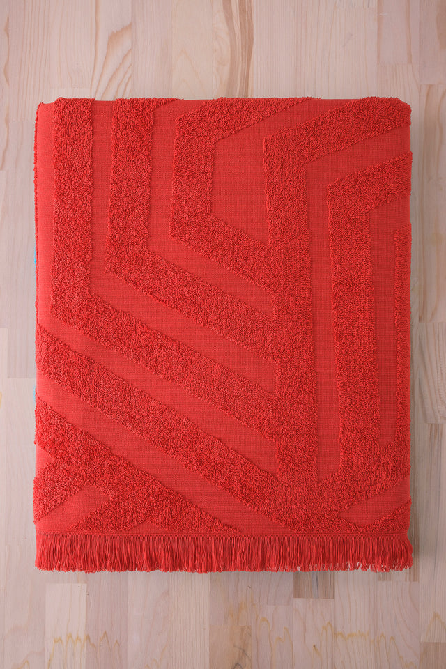 Ceu Coral - Neuer Sommertrend 100x180cm. Premium Strandtuch