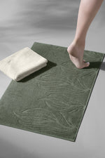 Joseph Bathmat Olive Ekstra Yumuşak Ayak Havlusu / Banyo Paspas Seti