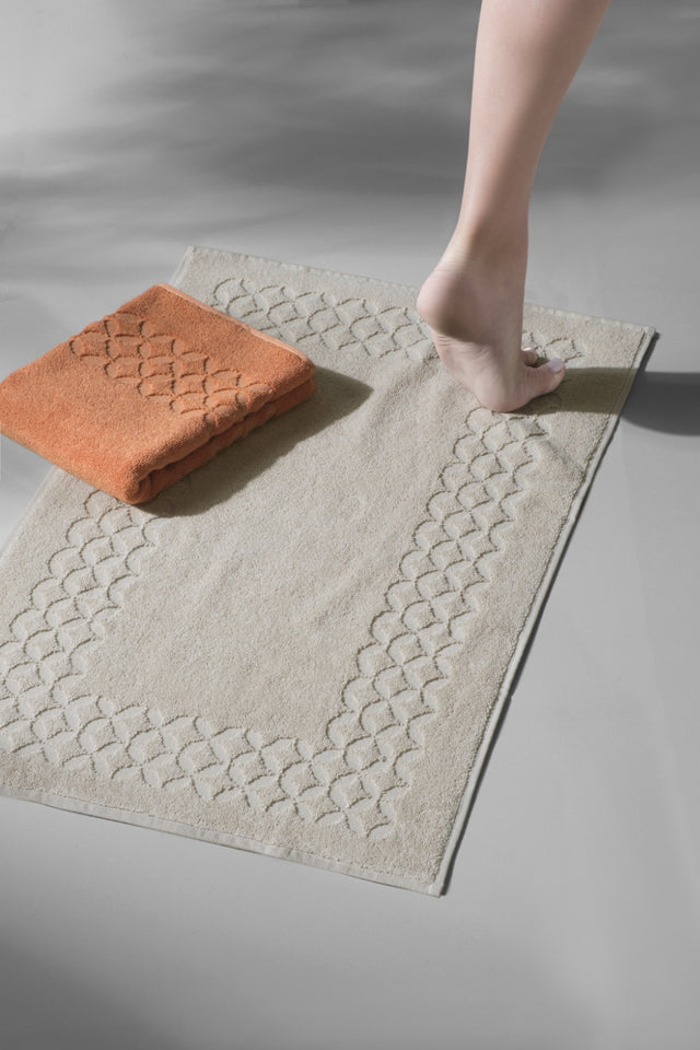 Biscay Bathmat Desert - 2 Adet 50x75 cm  Ayak Havlusu