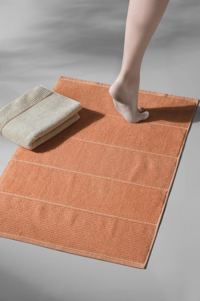 Carmine Bathmat Desert - 2 Adet 50x75 cm Ayak Havlusu