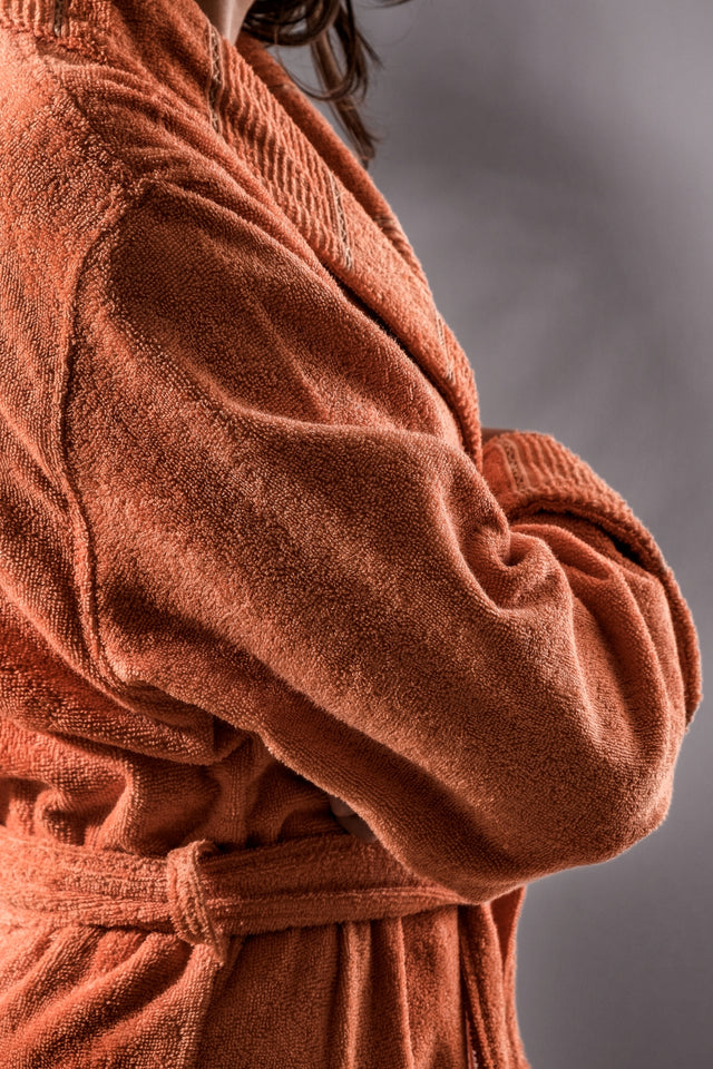 Carmine Robe Desert - Unisex Şalyaka Bornoz