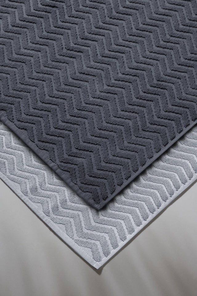Taffeta X Bathmat Space - 2 Adet 50x75 cm Ayak Havlusu