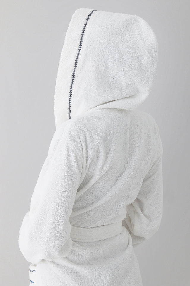 Profundo Robe Cloud - Unisex Kapusonlu Bornoz